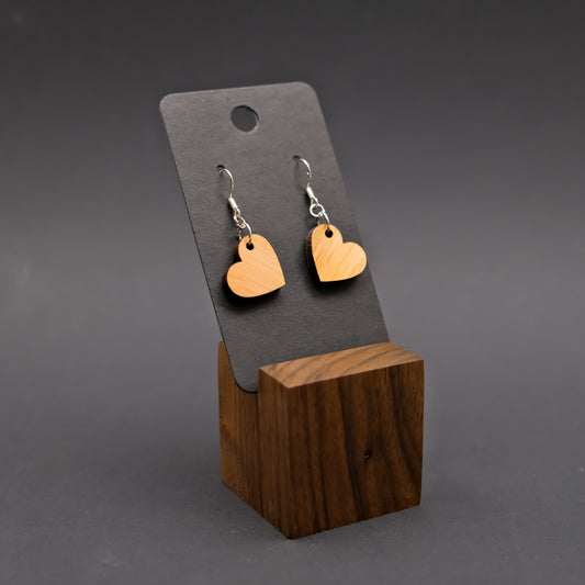 Orecchini in legno