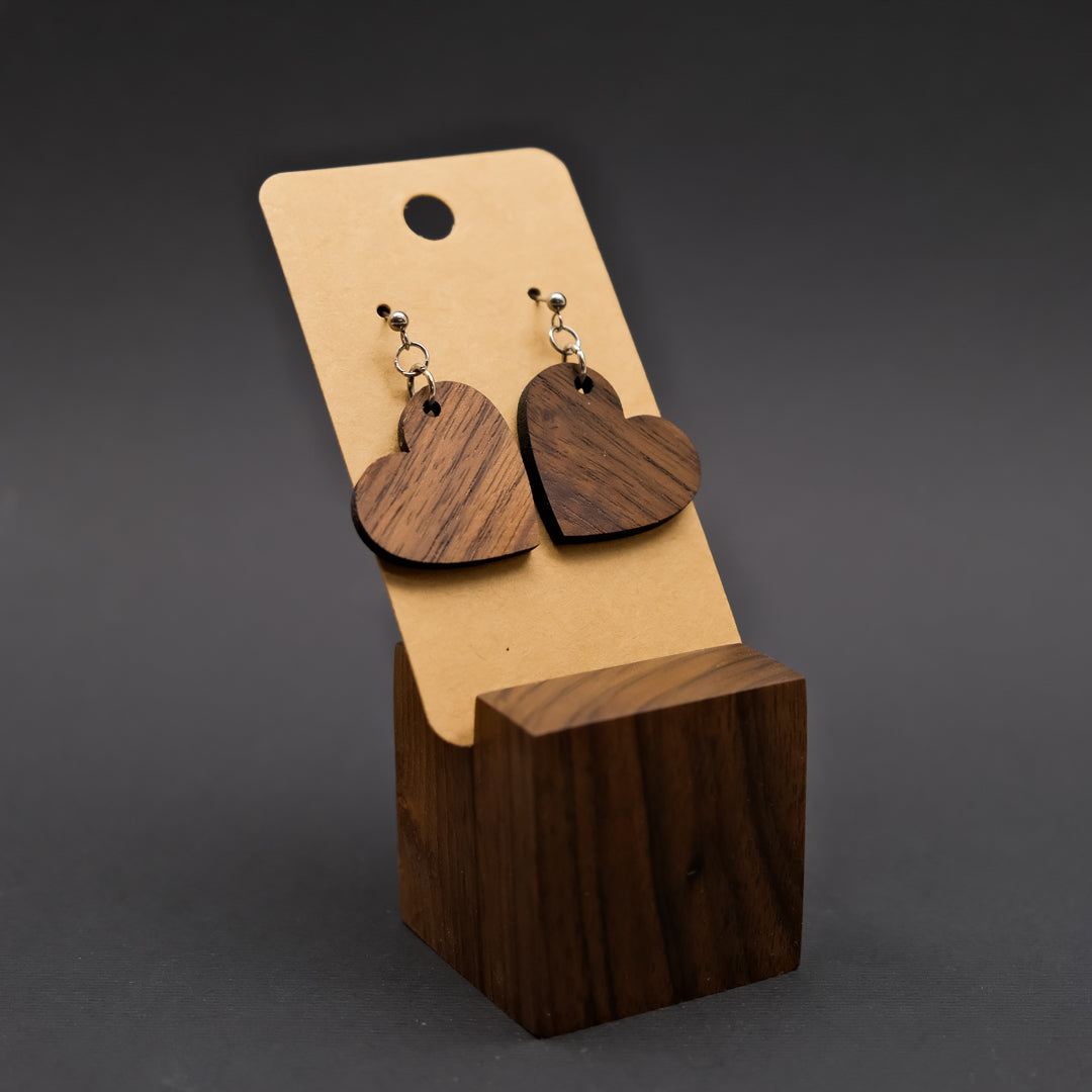 Orecchini in legno