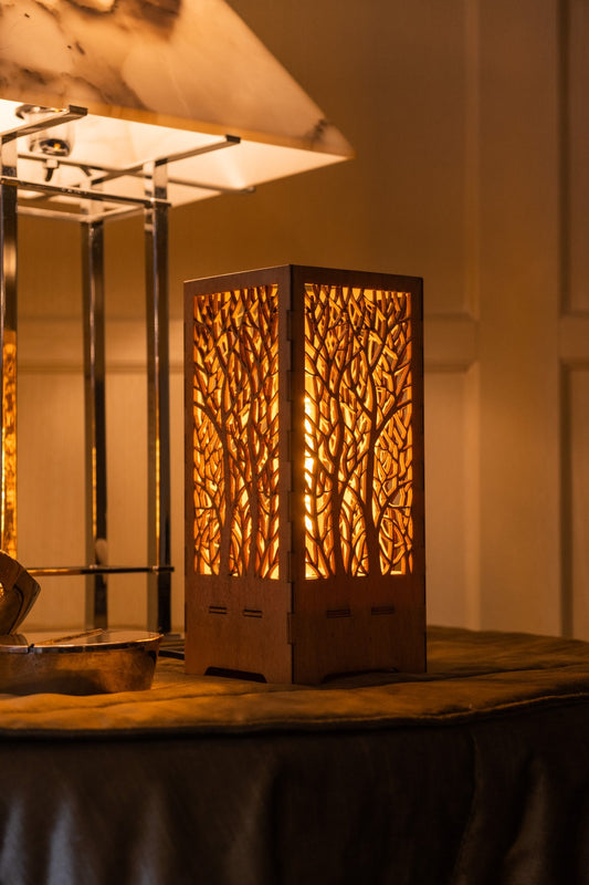 Lampada Lamp Wooden lamp