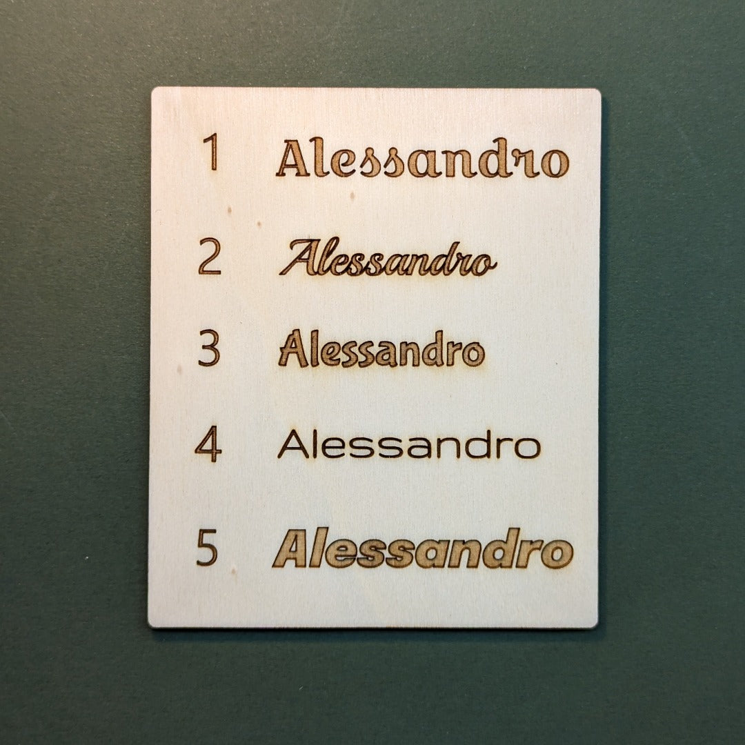 Supporto per telefono in legno