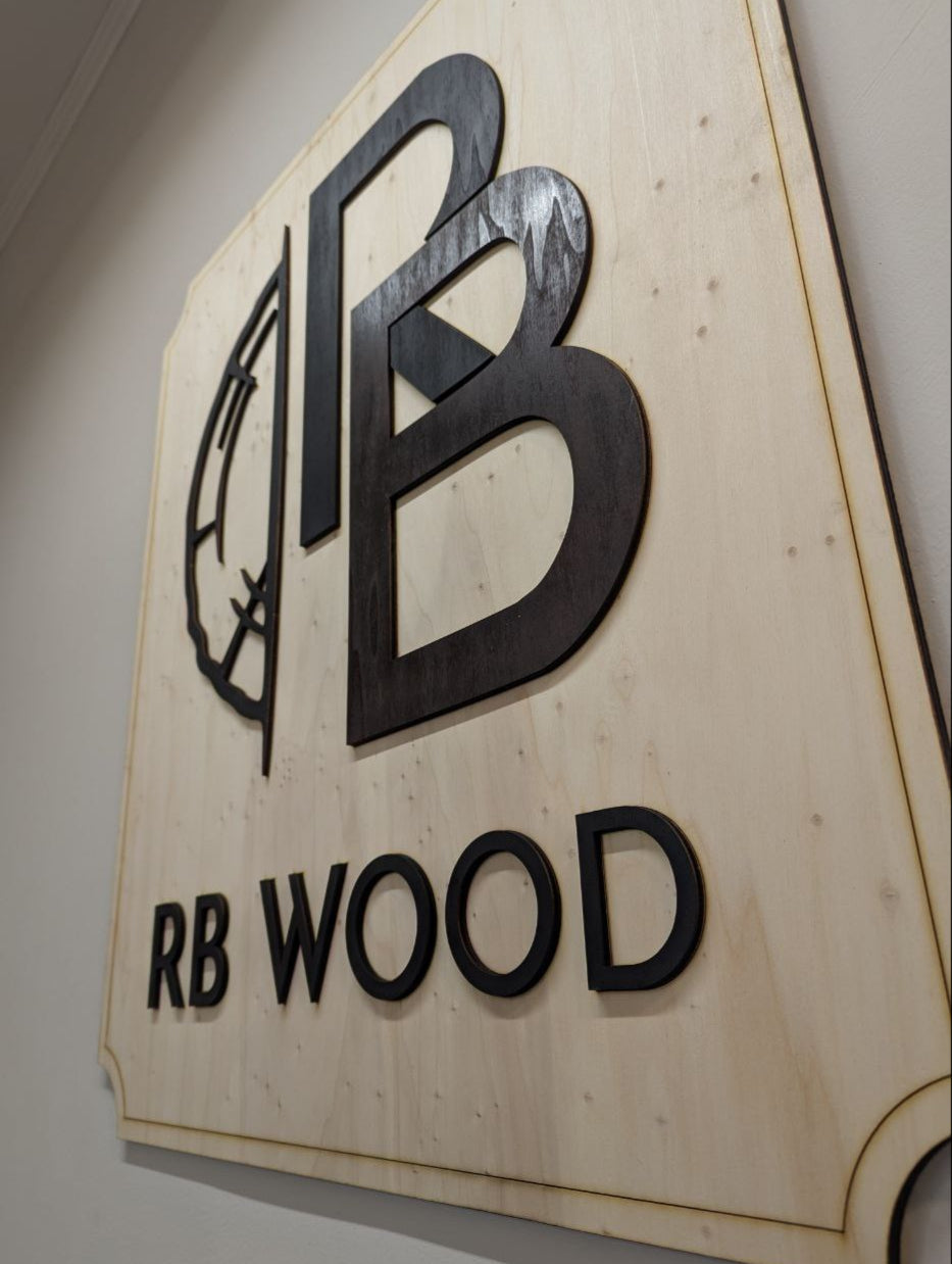 Insegna in legno personalizzata