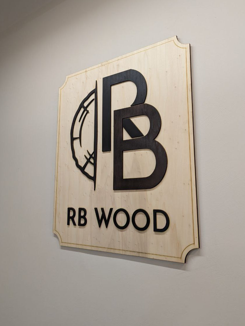 Insegna in legno personalizzata