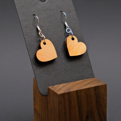 Orecchini in legno