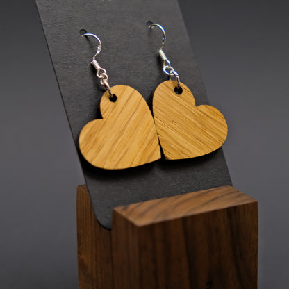 Orecchini in legno