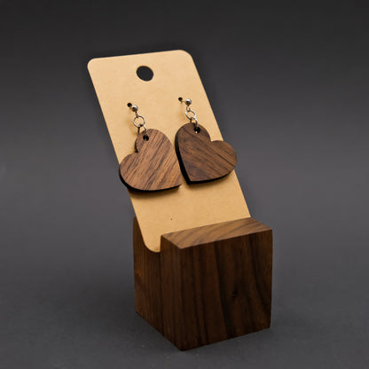 Orecchini in legno